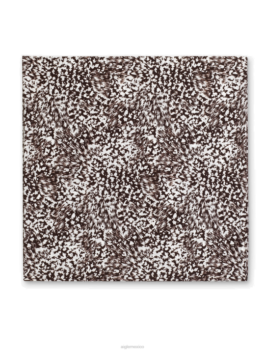 Aigle 86DD403 accesorios dulce de azúcar pr hombres pañuelo estampado de seda y algodón orgánico