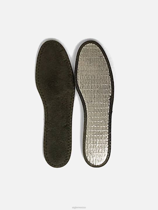 Aigle 86DD422 accesorios negro hombres plantillas aislantes hechas en francia