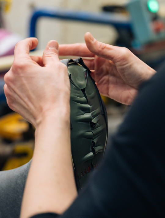 Aigle 86DD239 botas bronce hombres botas antifatiga ajustables hechas en francia