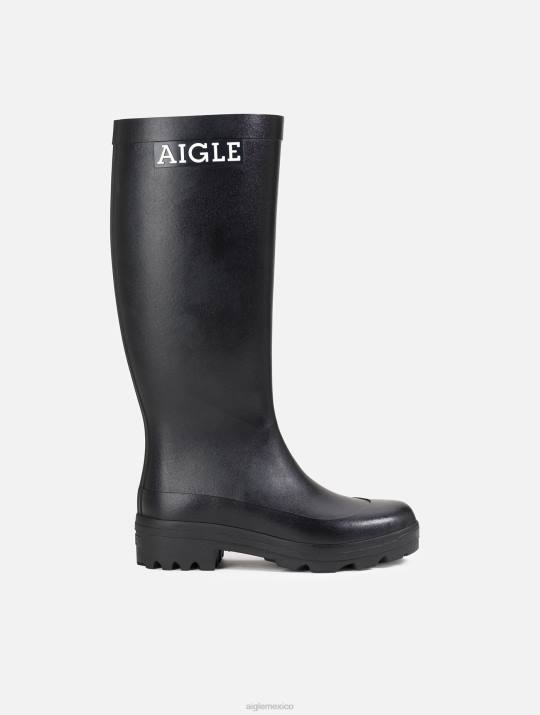 Aigle 86DD226 botas negro hombres el nuevo icono hecho a mano en francia