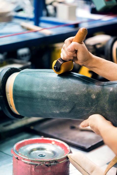 Aigle 86DD236 botas kaki hombres un completador