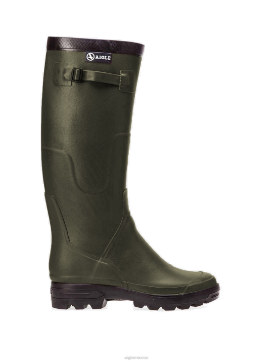Aigle 86DD245 botas kaki hombres botas de caza de goma