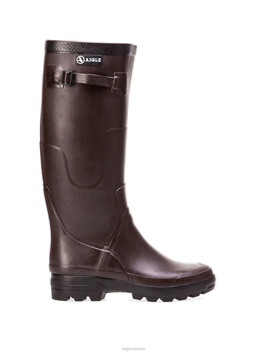 Aigle 86DD246 botas bruno hombres botas de caza de goma