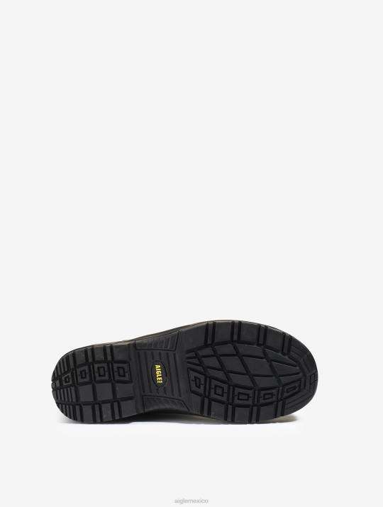 Aigle 86DD297 botas marron oscuro hombres la bota de seguridad de cuero con aislamiento impermeable