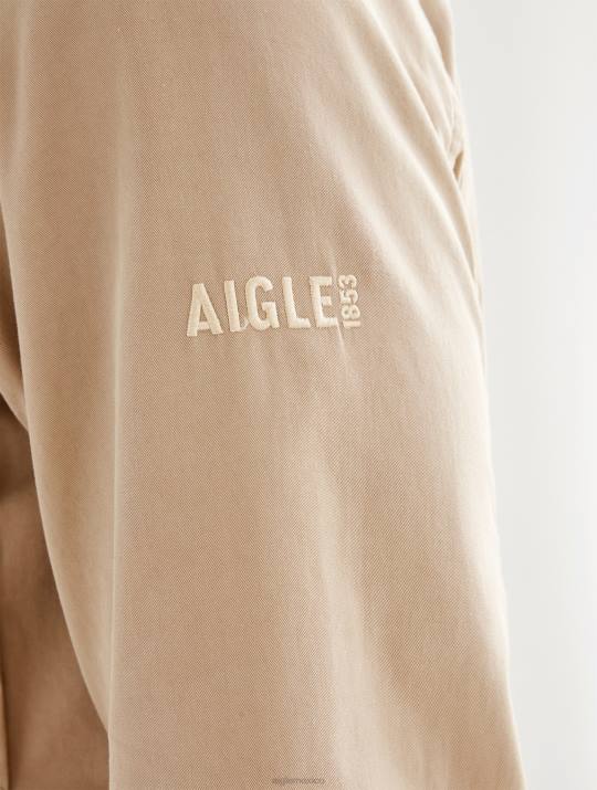 Aigle 86DD164 ropa mimbre hombres chaqueta safari corta