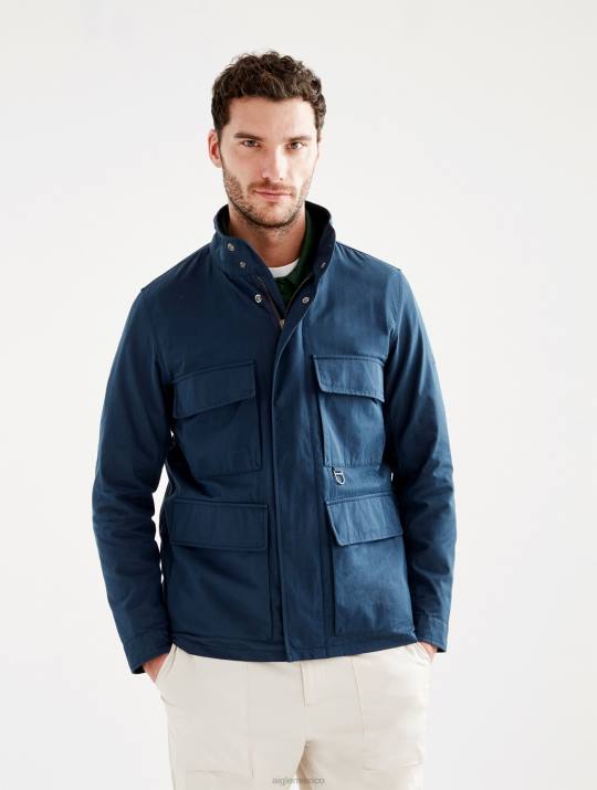 Aigle 86DD166 ropa imperio hombres chaqueta safari corta