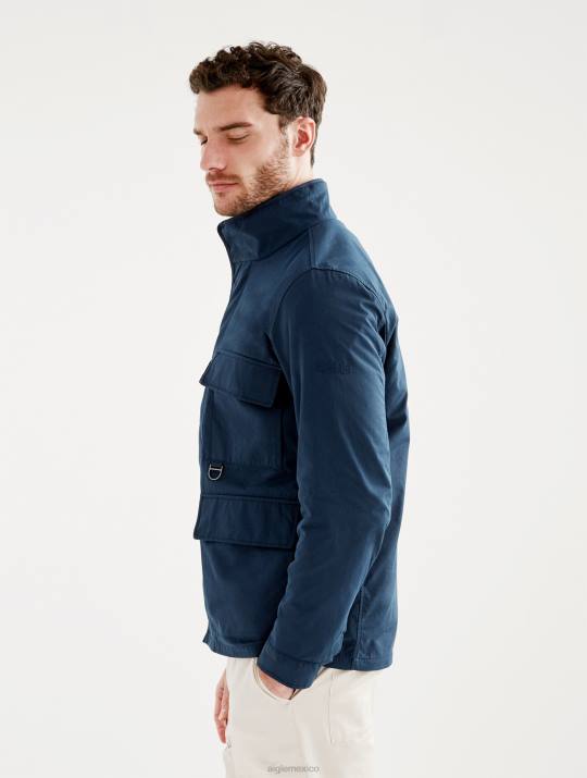 Aigle 86DD166 ropa imperio hombres chaqueta safari corta