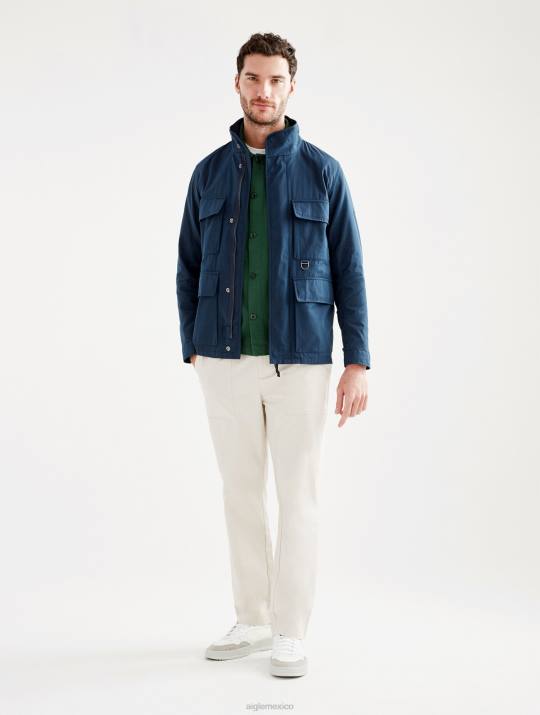 Aigle 86DD166 ropa imperio hombres chaqueta safari corta