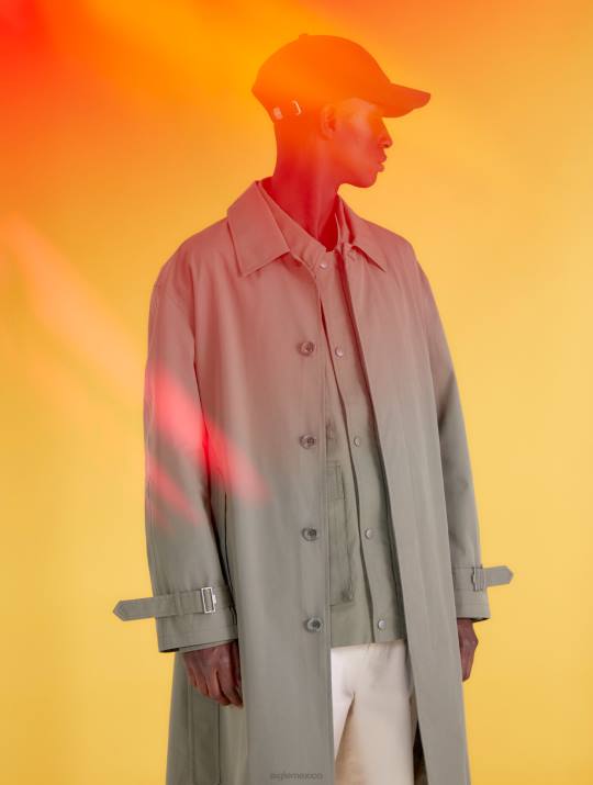 Aigle 86DD217 ropa taillis hombres gabardina larga mtd