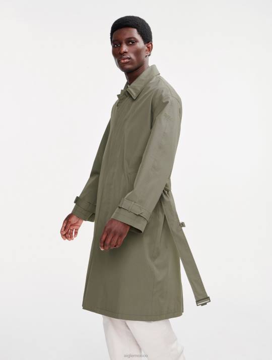 Aigle 86DD217 ropa taillis hombres gabardina larga mtd