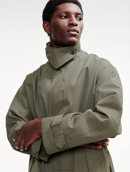 Aigle 86DD217 ropa taillis hombres gabardina larga mtd