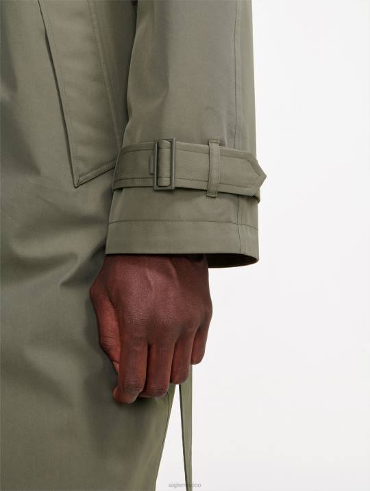 Aigle 86DD217 ropa taillis hombres gabardina larga mtd