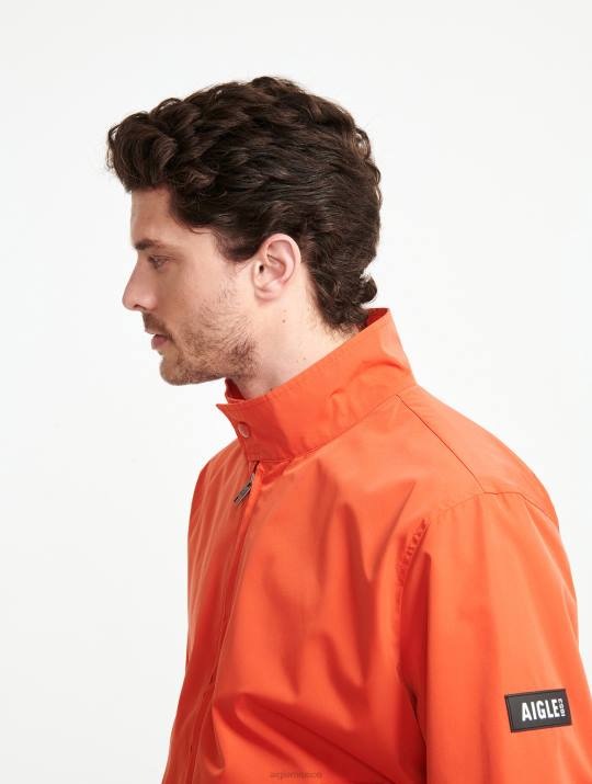 Aigle 86DD218 ropa Harissa hombres chaqueta impermeable corta