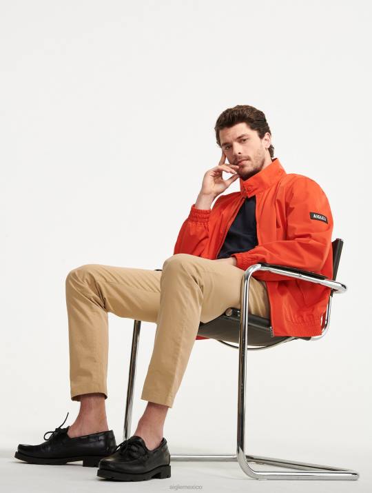 Aigle 86DD218 ropa Harissa hombres chaqueta impermeable corta