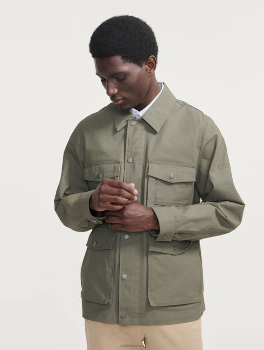 Aigle 86DD221 ropa taillis hombres chaqueta safari revestida corta