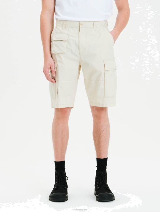Aigle 86DD108 ropa sopa de mariscos hombres shorts cargo de algodón orgánico