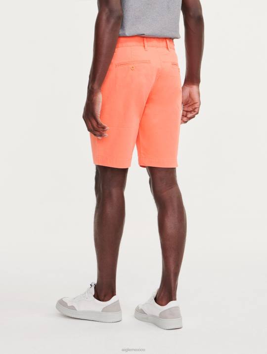 Aigle 86DD111 ropa albaricoque hombres pantalones cortos chinos
