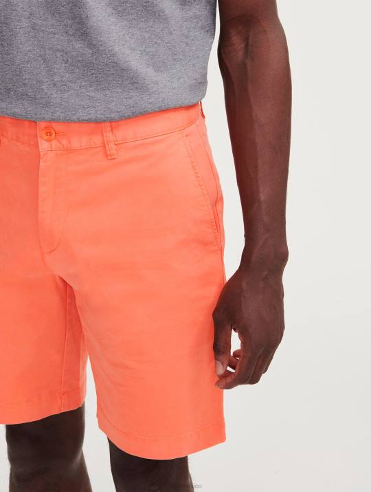 Aigle 86DD111 ropa albaricoque hombres pantalones cortos chinos