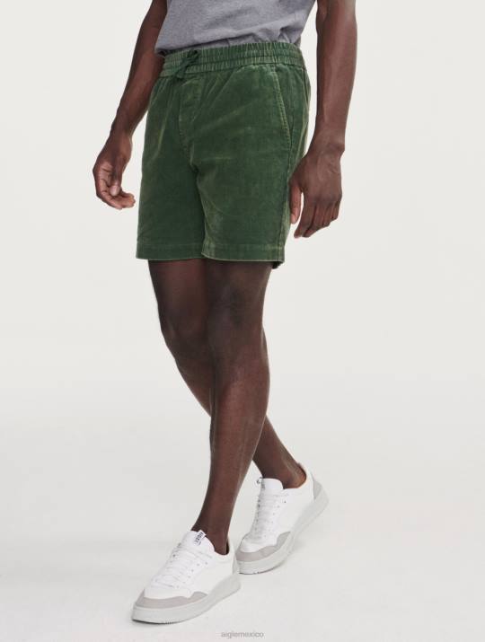 Aigle 86DD116 ropa botánico hombres pantalones cortos de pana