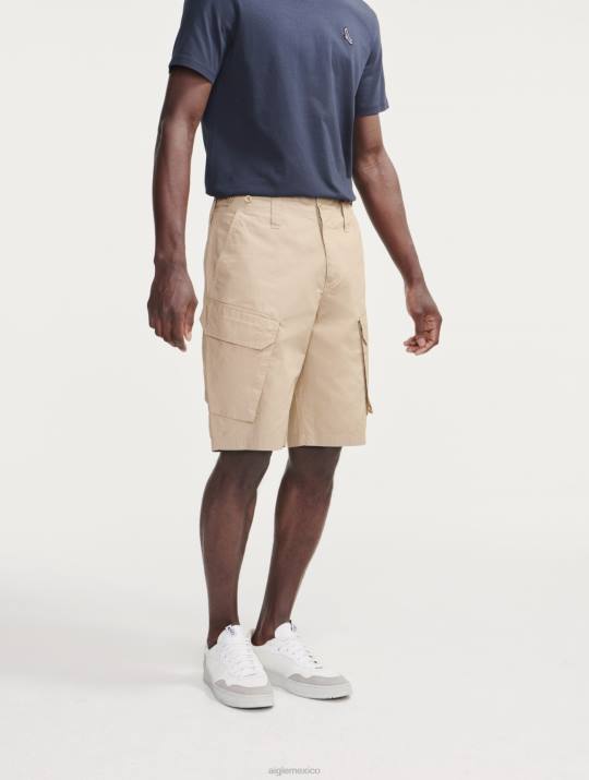 Aigle 86DD16 ropa mimbre hombres pantalones cortos de carga