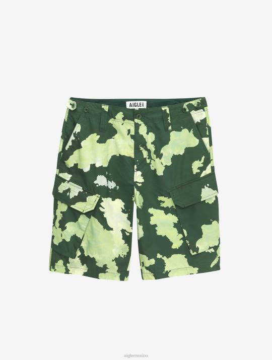 Aigle 86DD53 ropa botánico pr hombres shorts cargo de popelina