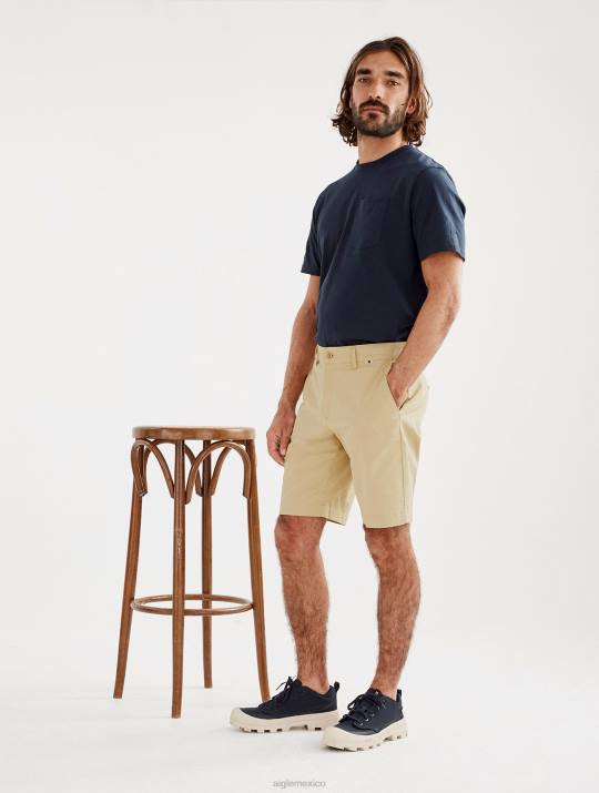 Aigle 86DD65 ropa mimbre hombres pantalones cortos chinos