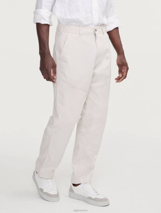 Aigle 86DD114 ropa sable hombres pantalones carpintero de sarga rota