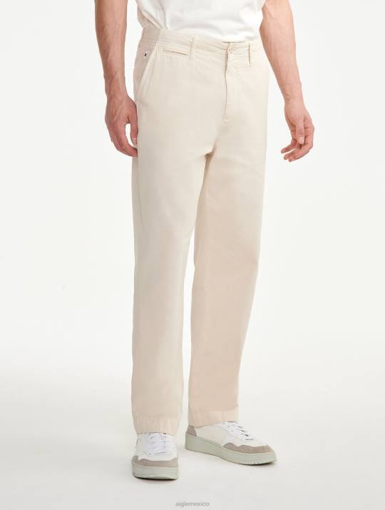 Aigle 86DD129 ropa sable hombres pantalones chinos