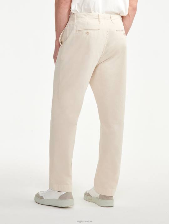 Aigle 86DD129 ropa sable hombres pantalones chinos