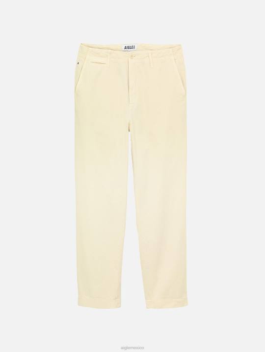 Aigle 86DD129 ropa sable hombres pantalones chinos