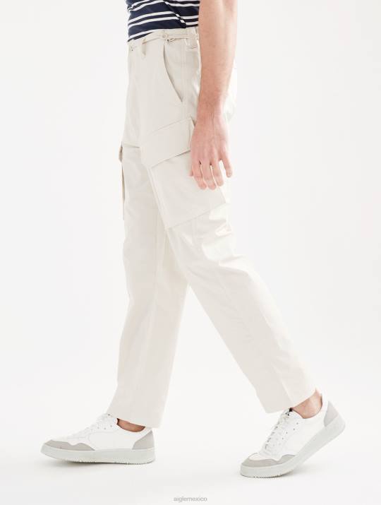 Aigle 86DD12 ropa sable hombres pantalones cargo de popelina