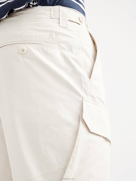 Aigle 86DD12 ropa sable hombres pantalones cargo de popelina