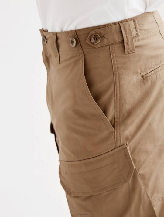 Aigle 86DD13 ropa capuchino hombres pantalones cargo de popelina