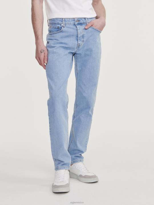 Aigle 86DD44 ropa Denim oscuro hombres vaqueros icónicos