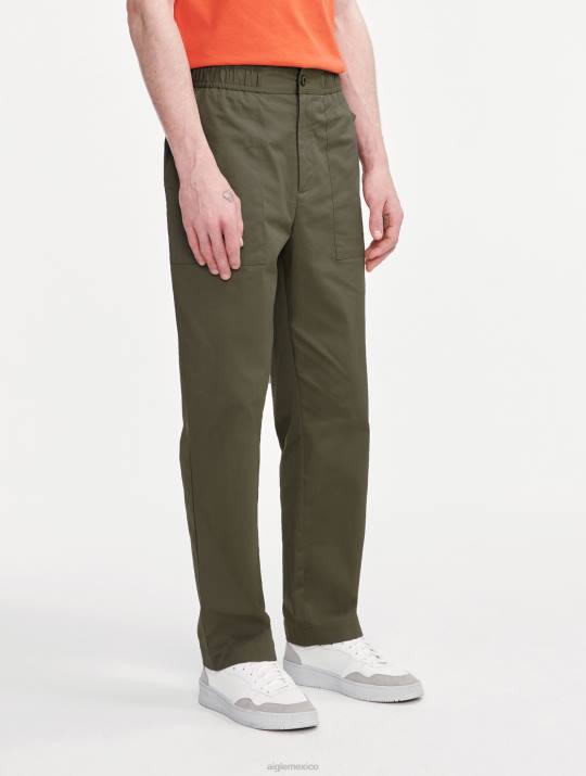 Aigle 86DD52 ropa taillis hombres pantalones con cintura elástica y secado rápido