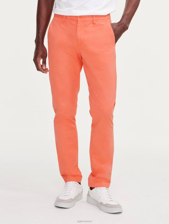 Aigle 86DD59 ropa albaricoque hombres pantalones chinos