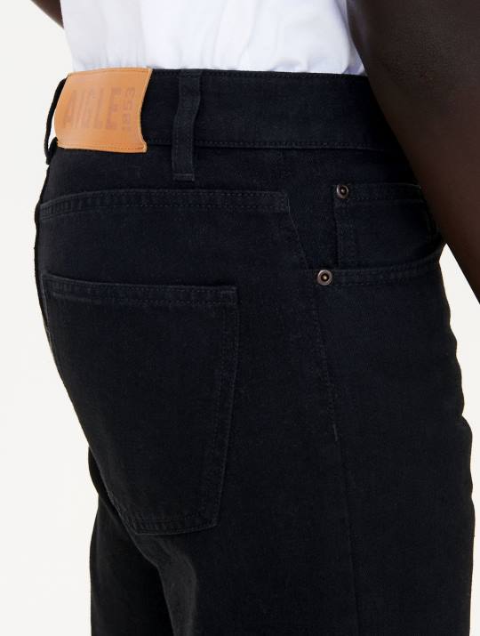 Aigle 86DD71 ropa negro hombres vaqueros icónicos