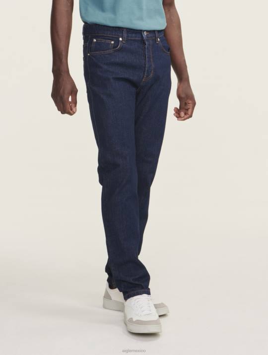 Aigle 86DD76 ropa Denim oscuro hombres vaqueros icónicos