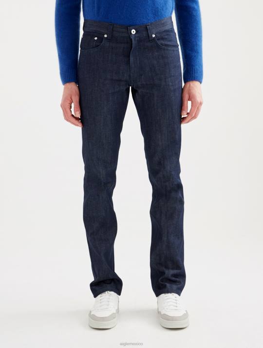 Aigle 86DD79 ropa mezclilla hombres jeans rectos hechos en francia