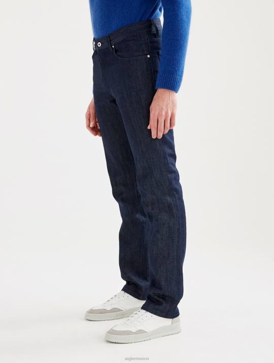 Aigle 86DD79 ropa mezclilla hombres jeans rectos hechos en francia