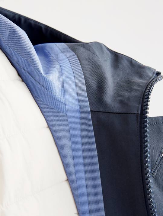 Aigle 86DD214 ropa imperio hombres parka mtd de longitud media con capucha