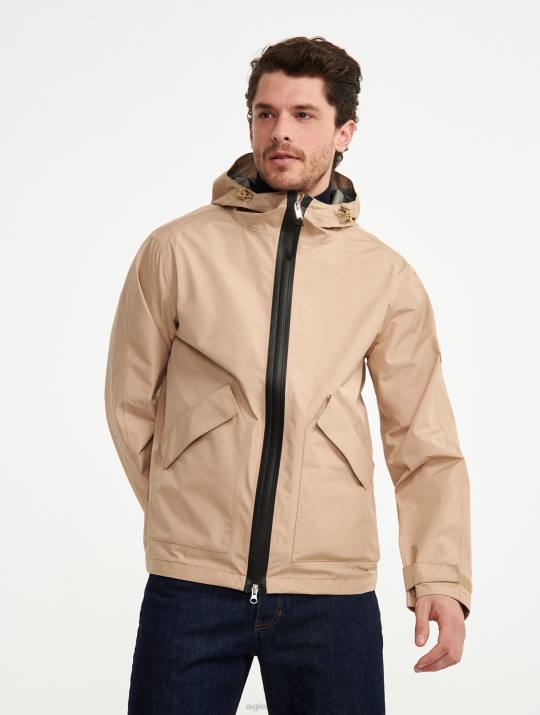 Aigle 86DD219 ropa mimbre yo hombres parka larga goretex