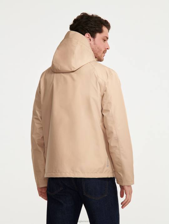 Aigle 86DD219 ropa mimbre yo hombres parka larga goretex