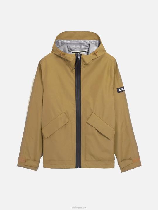 Aigle 86DD219 ropa mimbre yo hombres parka larga goretex