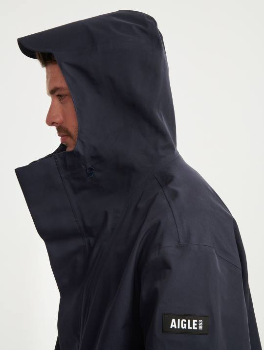 Aigle 86DD223 ropa imperio hombres parka mtd larga con capucha