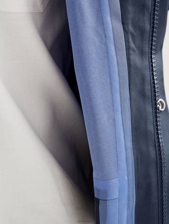 Aigle 86DD223 ropa imperio hombres parka mtd larga con capucha