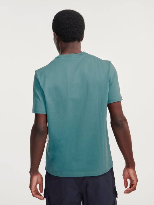 Aigle 86DD70 ropa hidro hombres camiseta estampada de piratex con cuello redondo