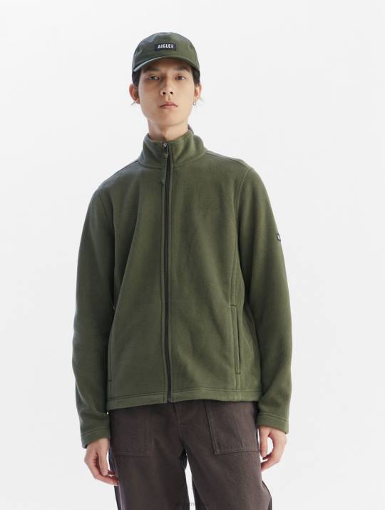 Aigle 86DD14 ropa abogado hombres forro polar de microfibra con cremallera