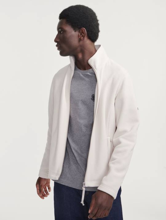 Aigle 86DD61 ropa sable hombres forro polar de microfibra con cremallera