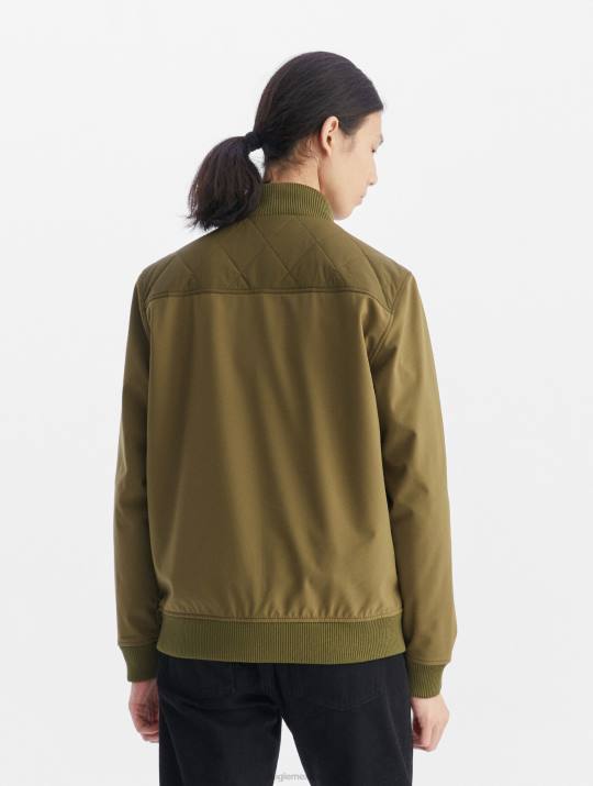 Aigle 86DD93 ropa kaki hombres chaqueta de varios materiales